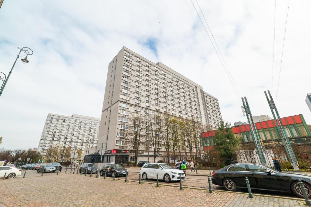Chlodna Sky Blue Aparament Varşova Dış mekan fotoğraf
