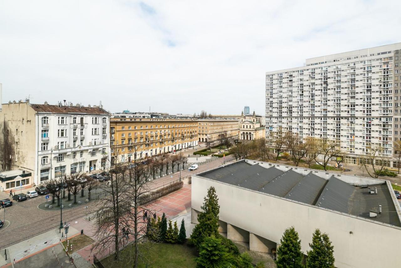 Chlodna Sky Blue Aparament Varşova Dış mekan fotoğraf